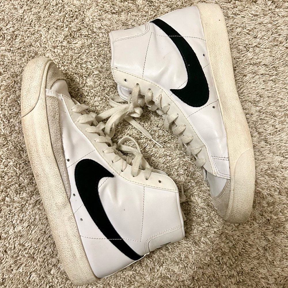 NIKE BLAZER SNEAKER ORIGINAL BLACK AND WHITE UNISEX